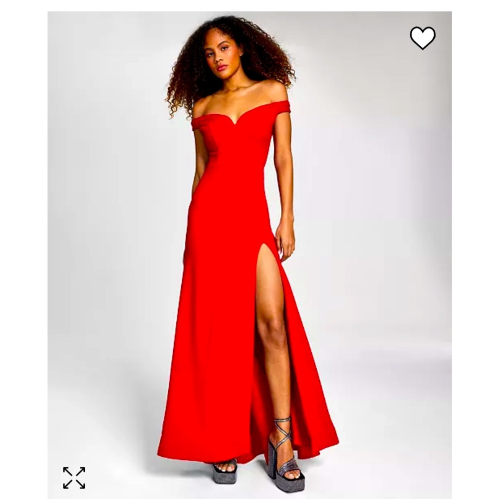 Nwt red prom dress size 7/8